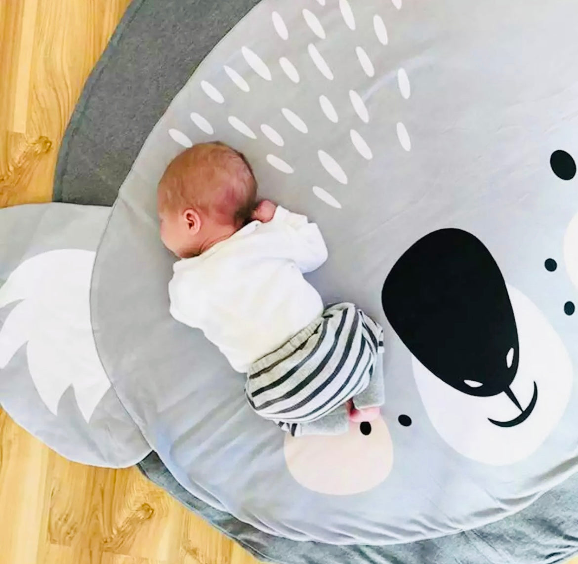 Cotton Round Animal Themed Play Mats