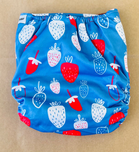 Strawberry Fields OSFM Coffee Fleece Pocket MCN