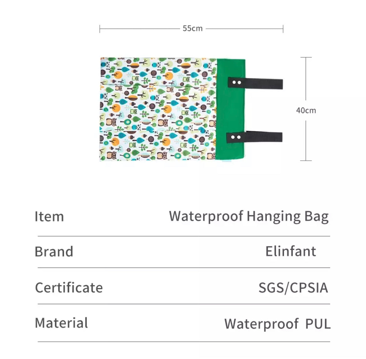 Extra Large Hanging Wet Bag