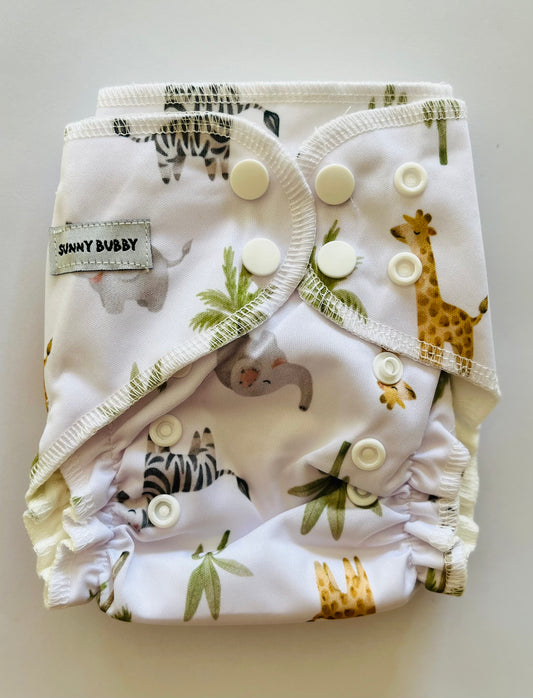 Nursery Animals Bamboo Cotton Newborn All in One MCN