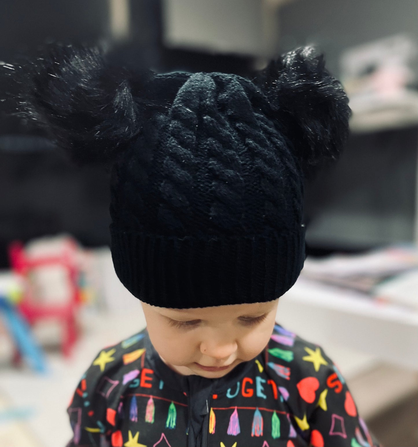 Baby to Toddler PomPom Beanie