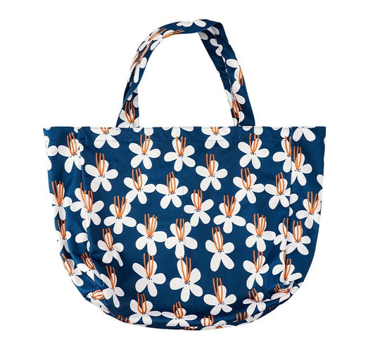 Frangipani Beach/Shopping/Swim Tote Bag