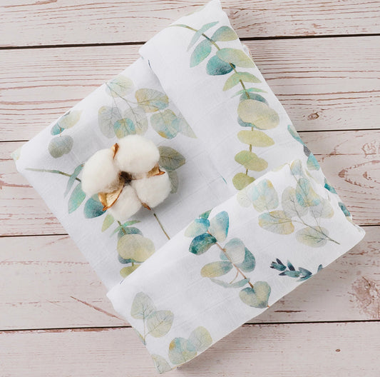 Eucalyptus Bamboo Cotton Swaddle