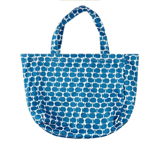 School of Fish Beach/Shopping/Swim Tote Bag