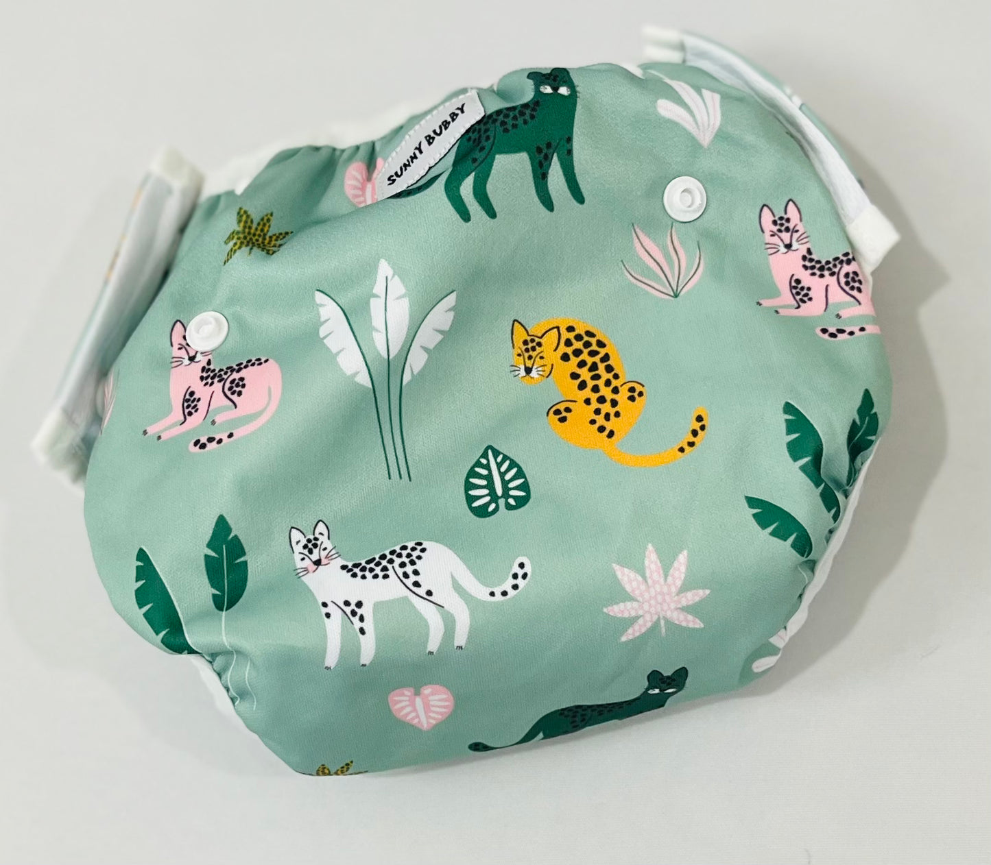 Leopards Reusable Swim Nappy