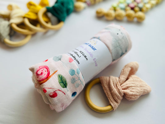 A Snails Life Bamboo Cotton Swaddle