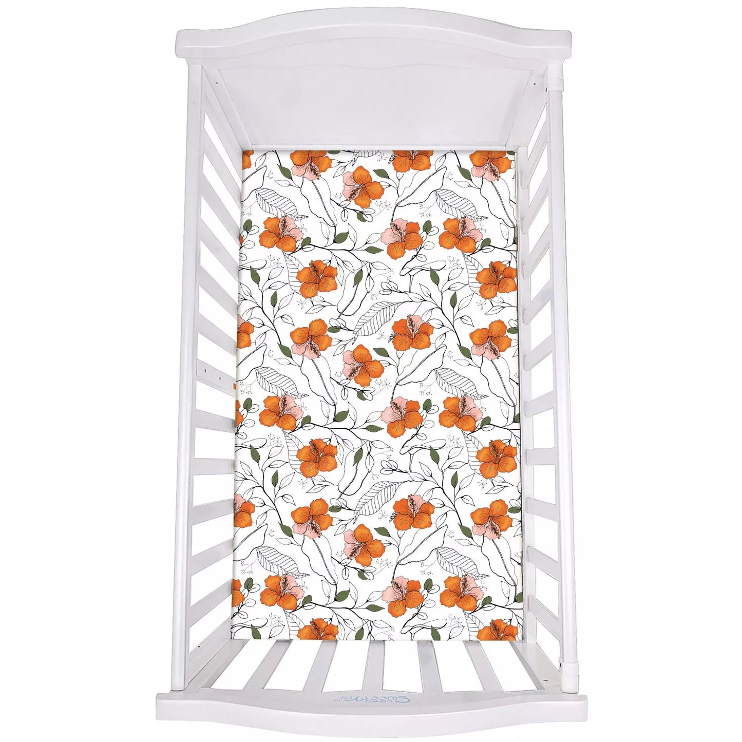 100% Muslin Cotton Fitted Cot Sheet