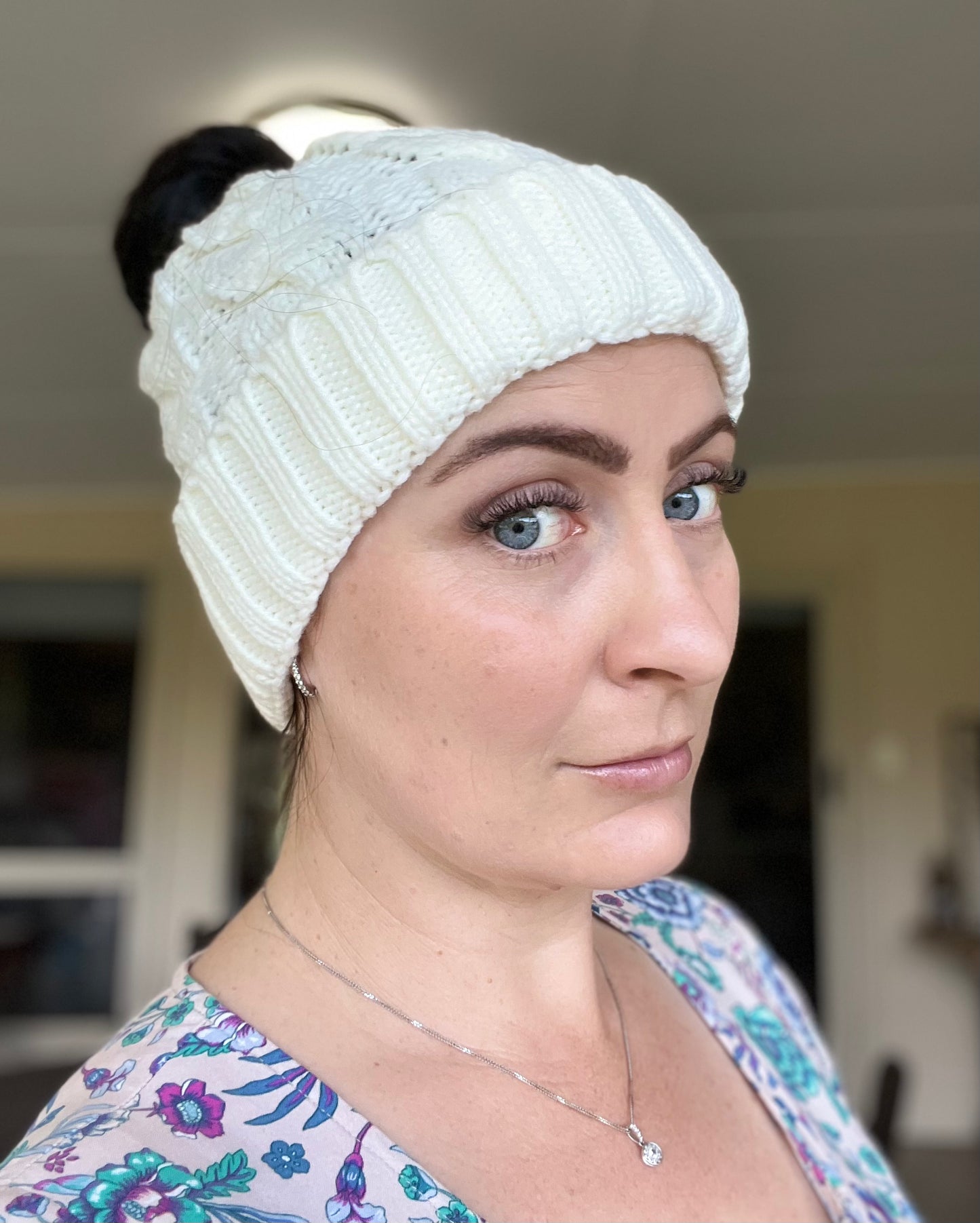Classic Style Adult Ponytail Beanie
