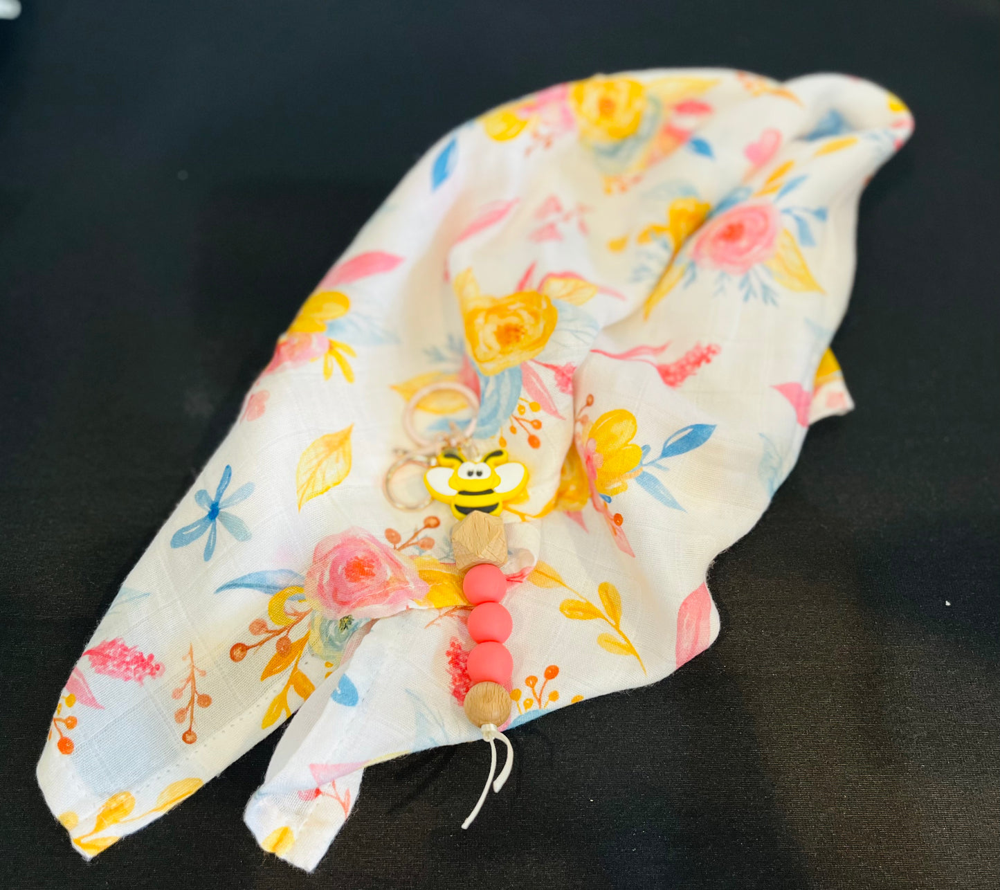 Yellow Roses Bamboo Cotton Cloth