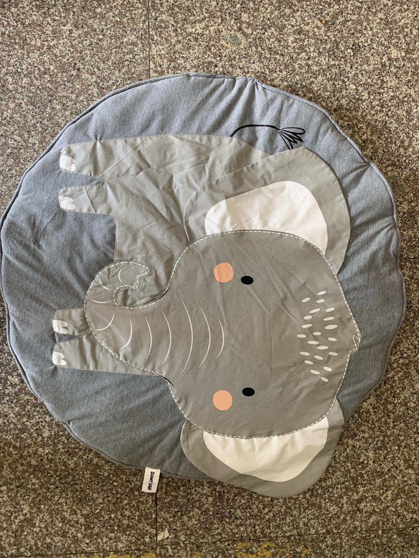 Cotton Round Animal Themed Play Mats