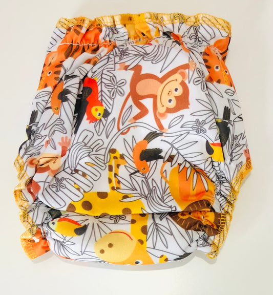 Welcome to the Jungle Bamboo Cotton Newborn All in One MCN