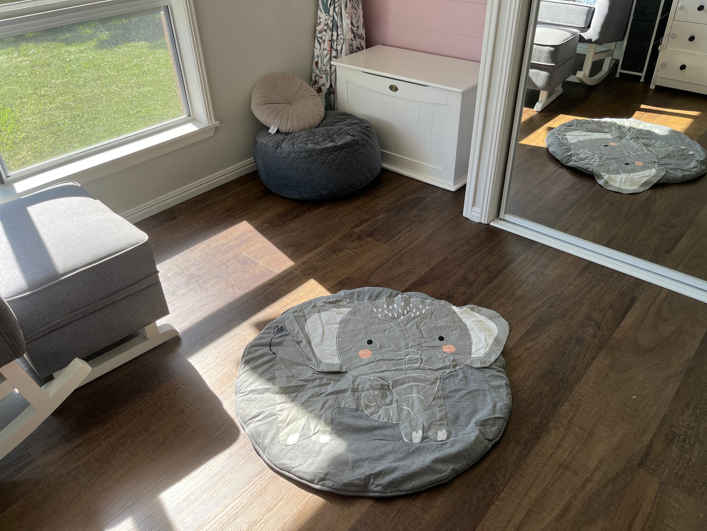Cotton Round Animal Themed Play Mats
