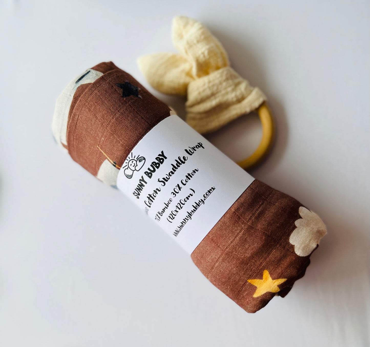 Flying High Bamboo Cotton Swaddle