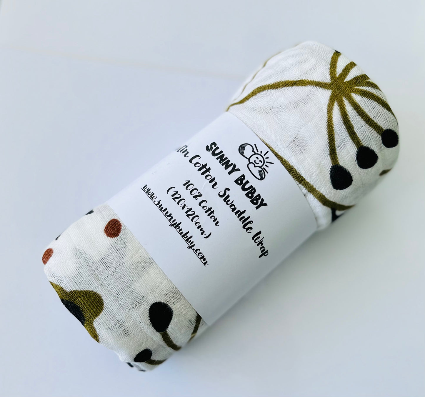 Autumn 100% Muslin Cotton Swaddle