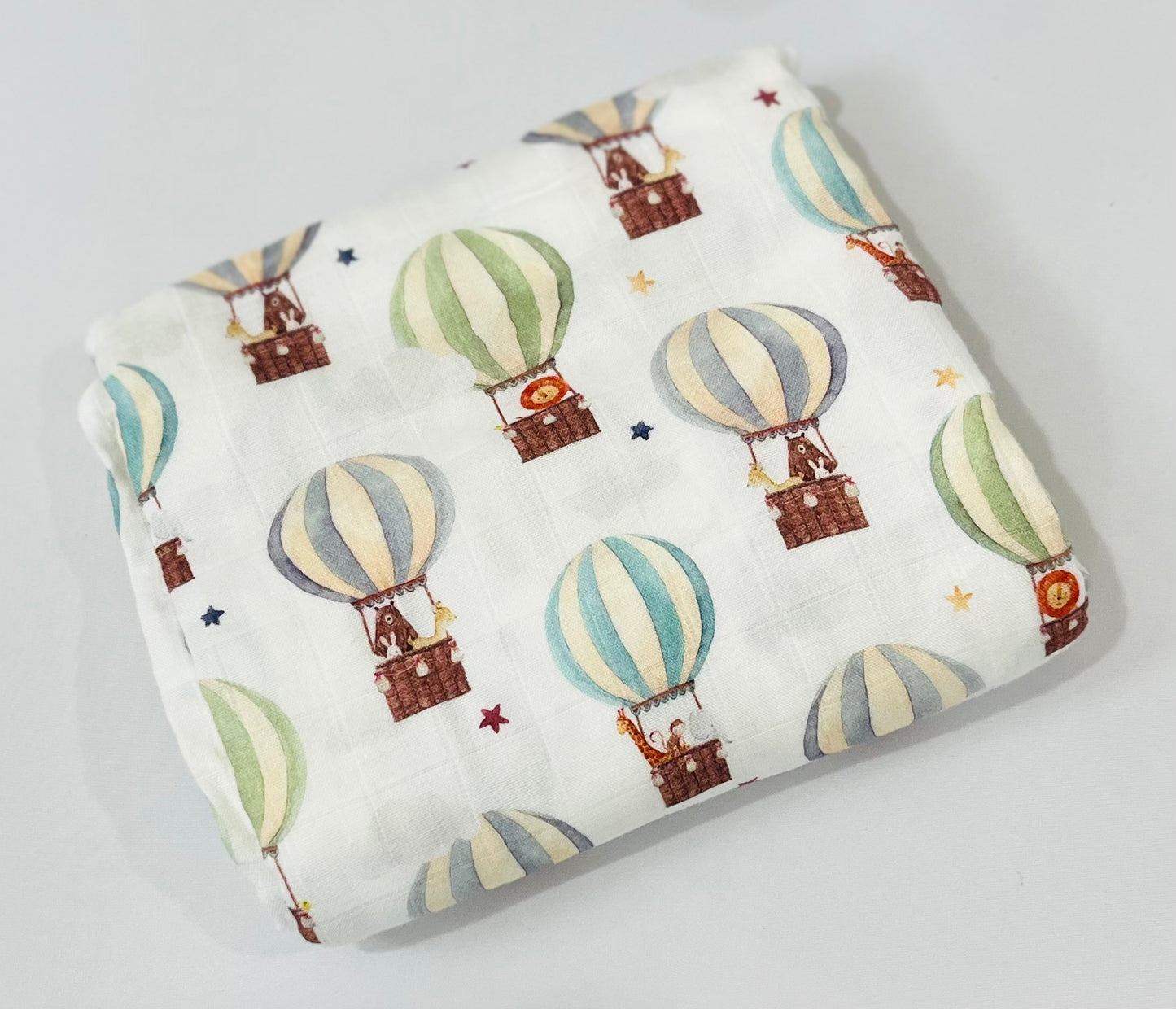 Balloon Animals Bamboo Cotton Swaddle