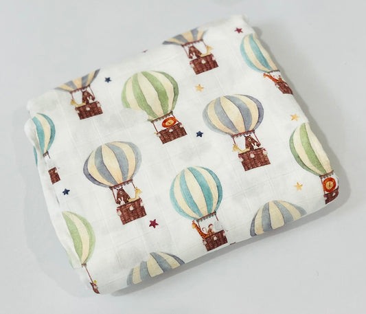 Balloon Animals Bamboo Cotton Swaddle