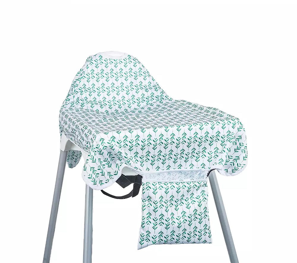 High chair/Smock Coverall Bib