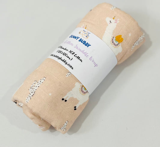 Lama Bamboo Cotton Swaddle