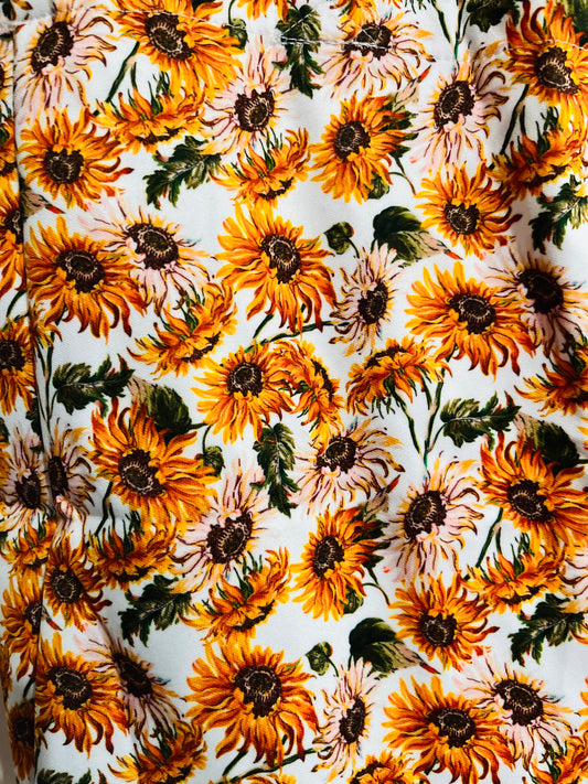 The Sunflowers Beach/Shopping/Swim Tote Bag