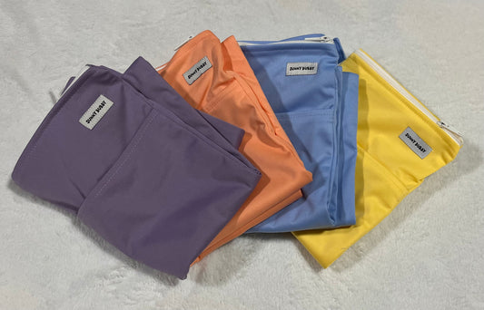 The Pastel Collection Large Wet Bags