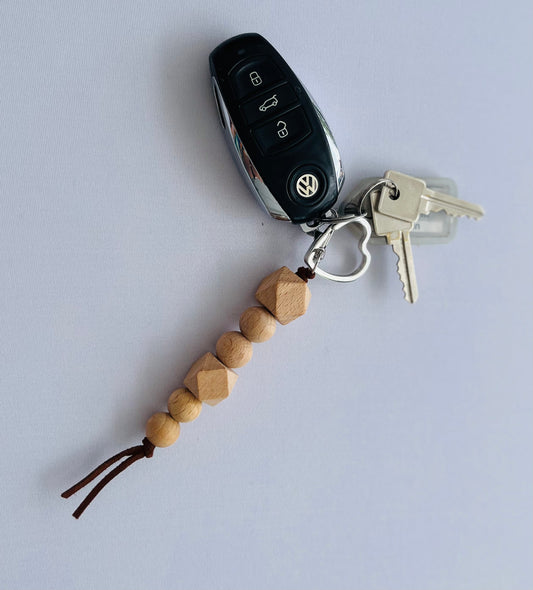 Handmade Wooden Key Chain