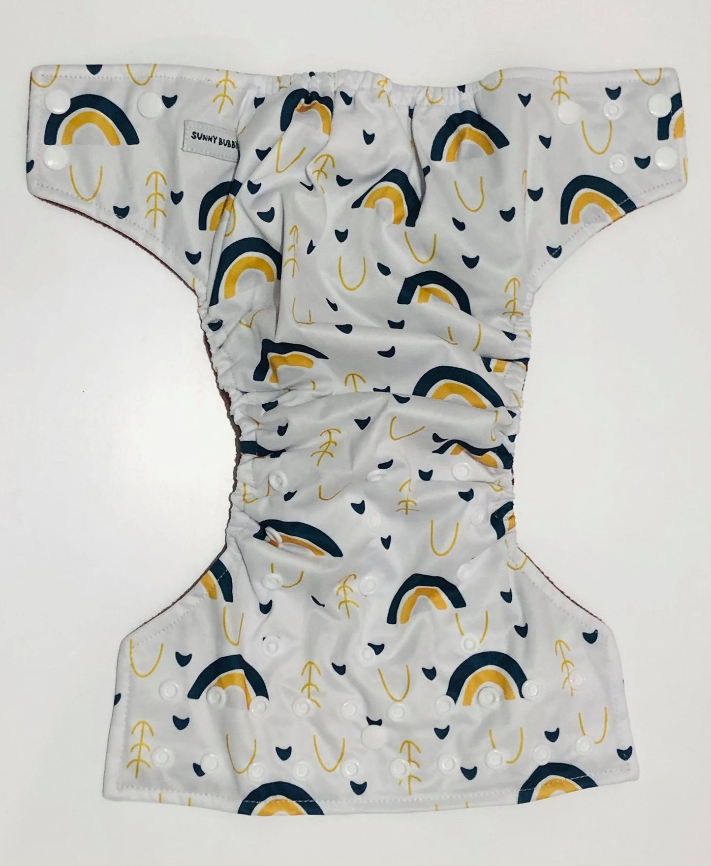 Pastel Skies OSFM Coffee Fleece Pocket MCN