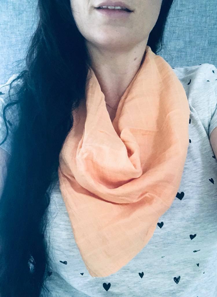 Peachy Keen Bamboo Cotton Cloth