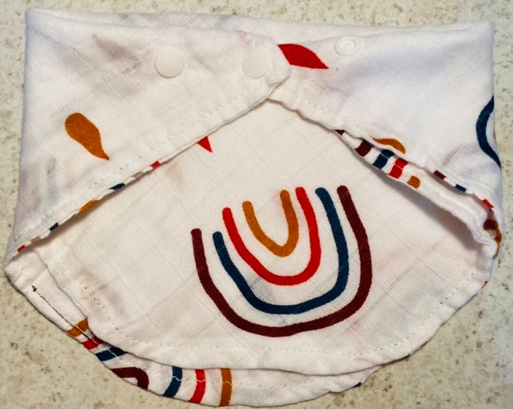 Rainbows Bandana Bib/Neck Sun Cover