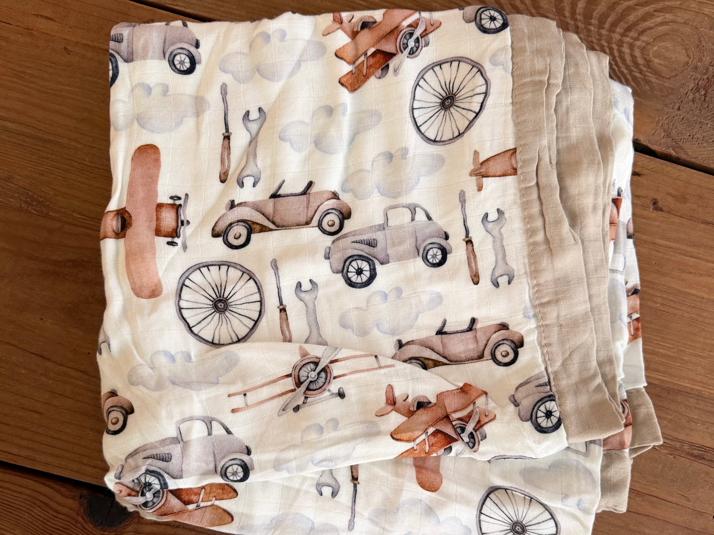 Cars Bamboo Cotton Blanket