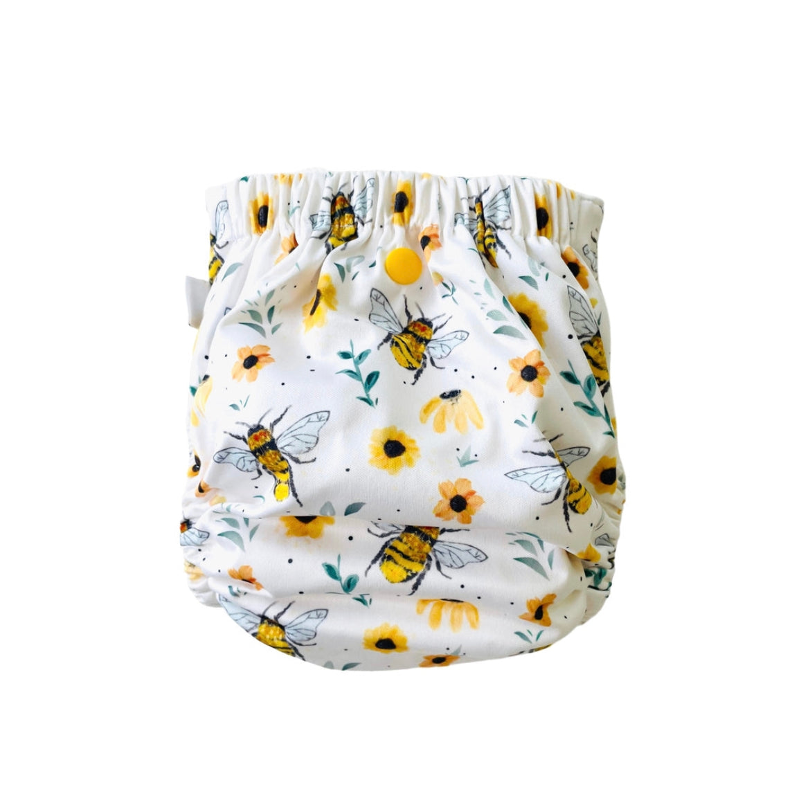 The Bees- Austin Nappy Co. Reusable OSFM Nappy