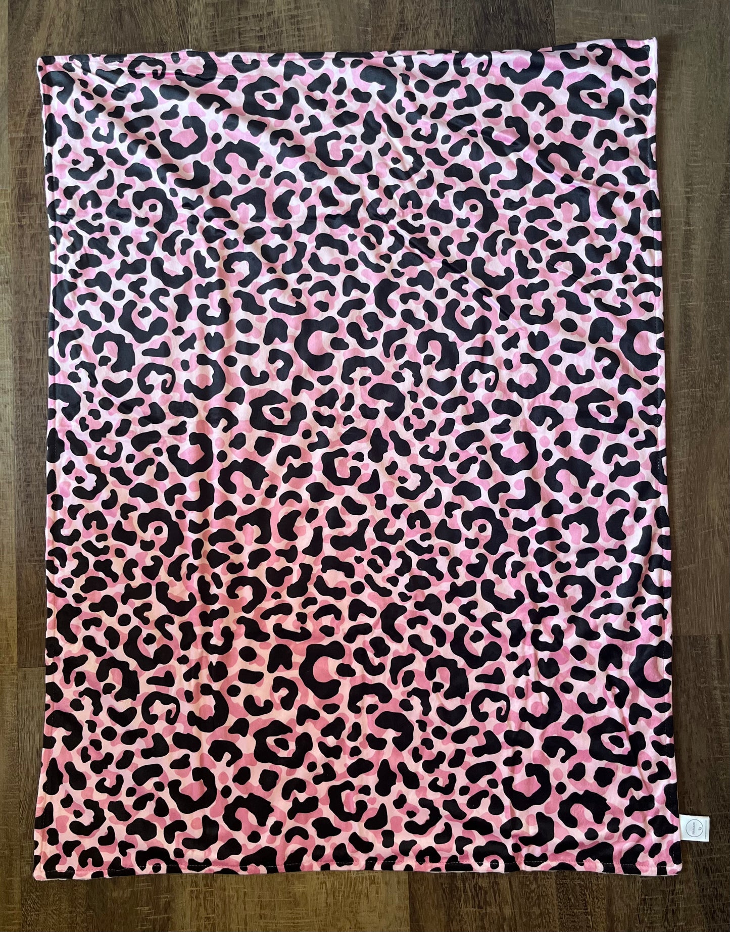 Cotton Snuggle Blanket - Pink Safari