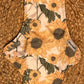 Pink Sunflowers Reusable Bamboo Cotton Cloth Pads