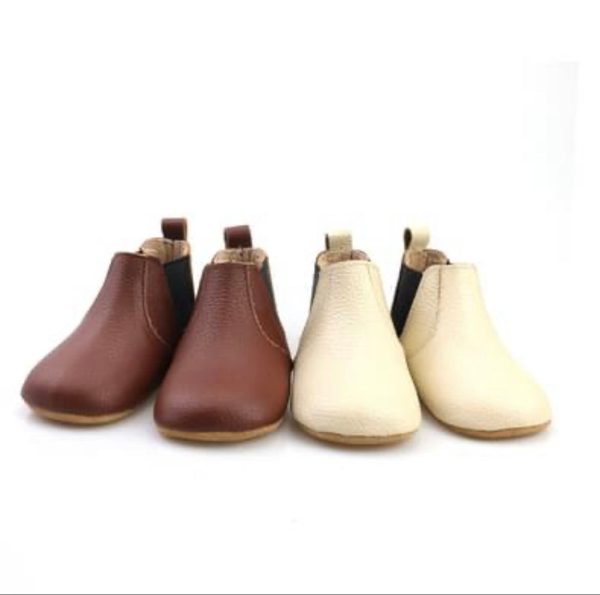 Leather Soft Soled Billie Booties