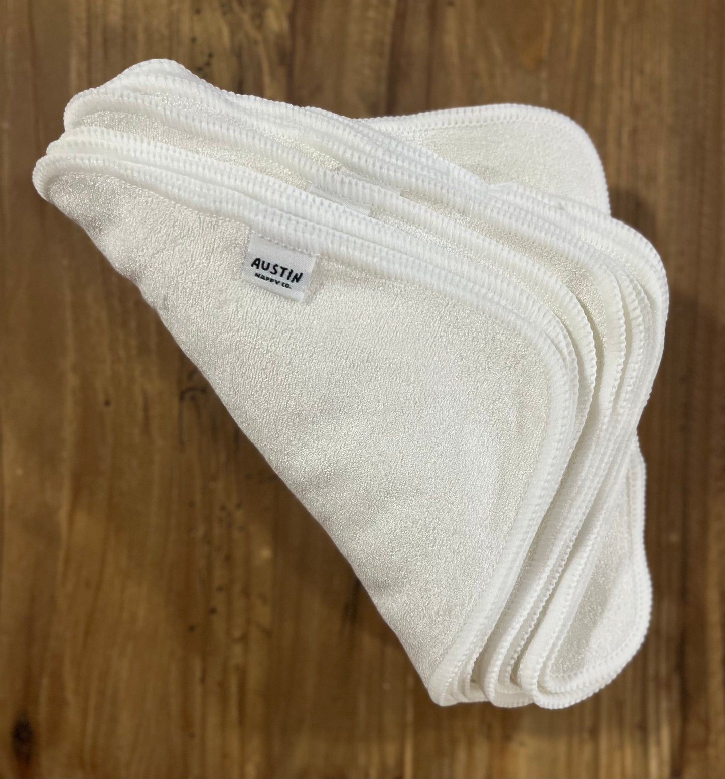 Reusable Bamboo Cotton Wipes Austin Nappy Co.