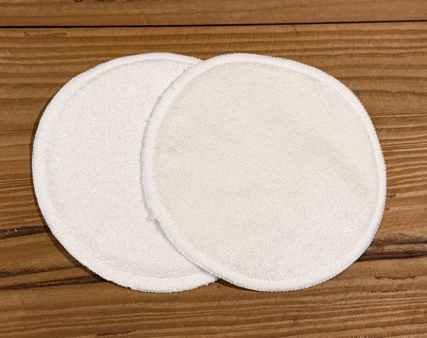 Blue Sunflowers Bamboo Cotton Reusable Breast Pads