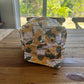 Pink Sunflowers Nappy Wet Bag POD with side zip