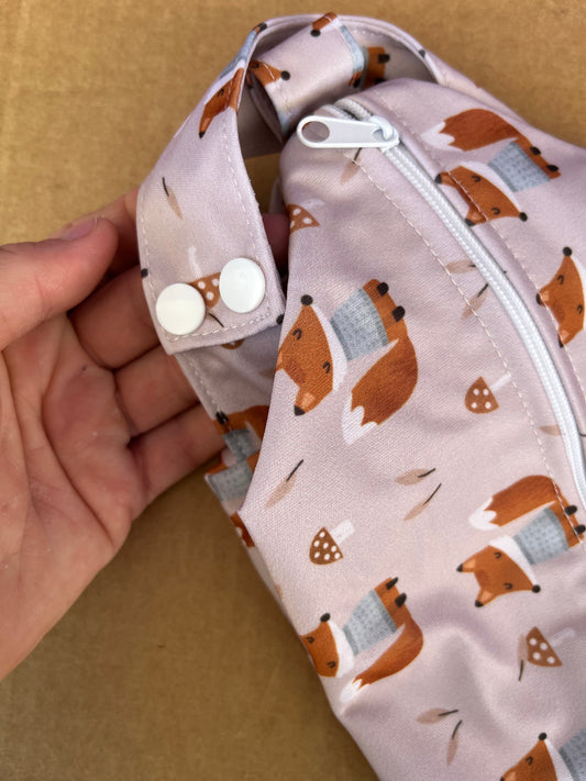 Foxes Nappy Wet Bag POD