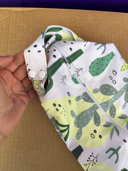 Cactus Nappy Wet Bag POD