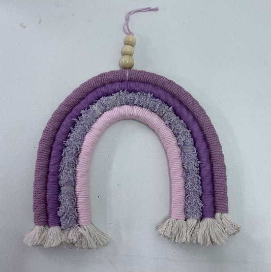 Handmade Pastel Fibre Rainbow