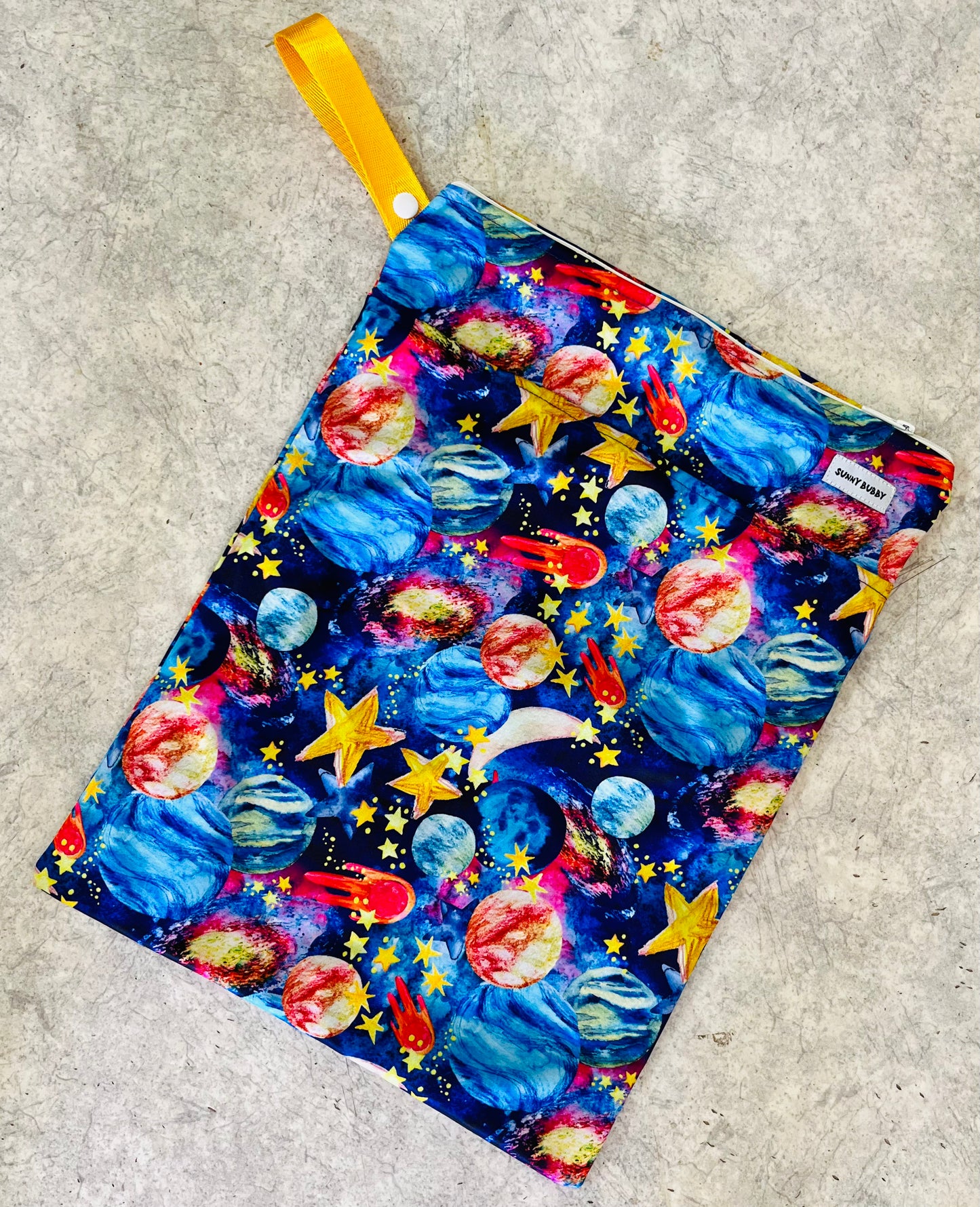 Colourful Space Large Wet Bag