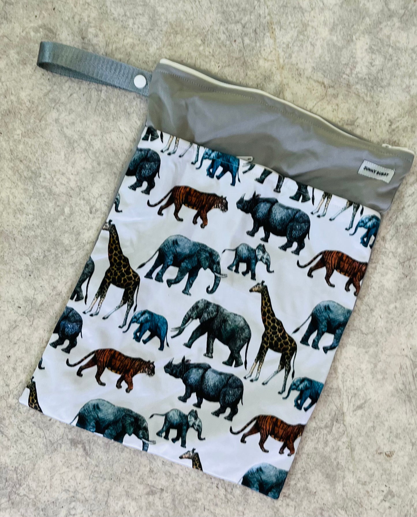 African Animals Large Wet Bag