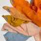 Orange Orchard Bamboo Cotton Cloth
