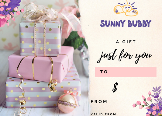 Sunny Bubby Gift Card