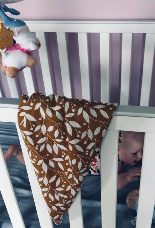 The Leaves 100% Muslin Cotton Cloth