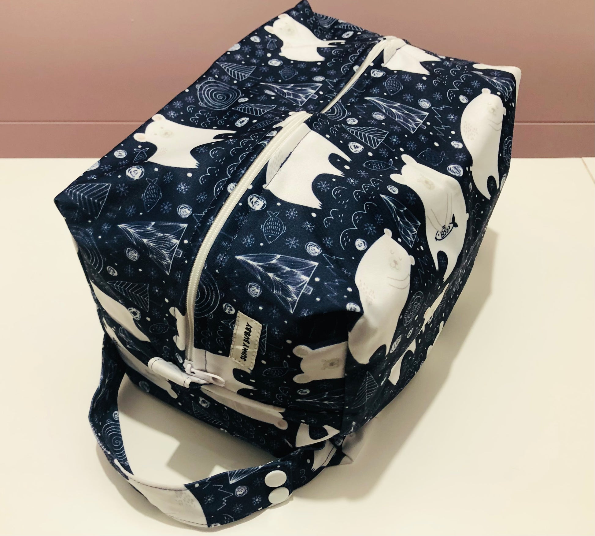 The Bears Nappy Wet Bag POD – Sunny Bubby - Main Image
