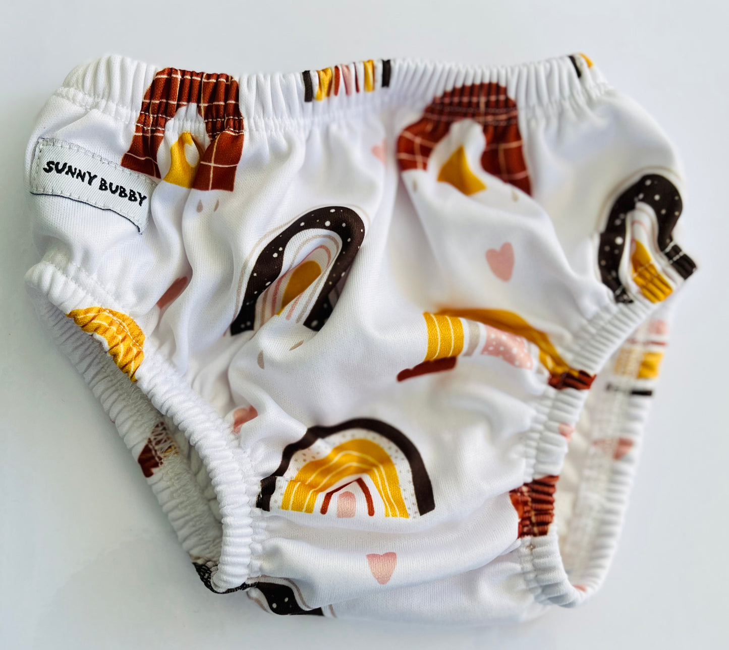 Rainbow Love Reusable Swim Nappy