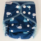 The Blue Whales Bamboo Cotton Newborn All in One MCN