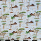 Giraffes Bamboo & Organic Cotton Fitted Cot Sheet