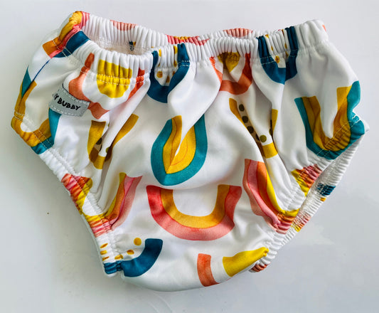 Rainbows Reusable Swim Nappy