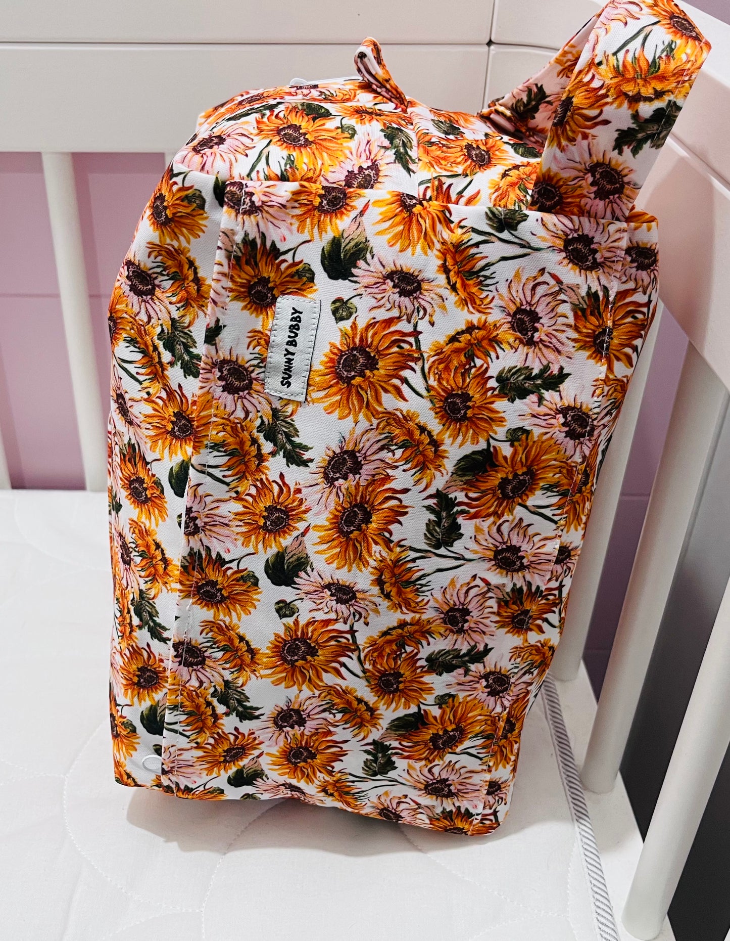 The Sunflowers Nappy Wet Bag POD
